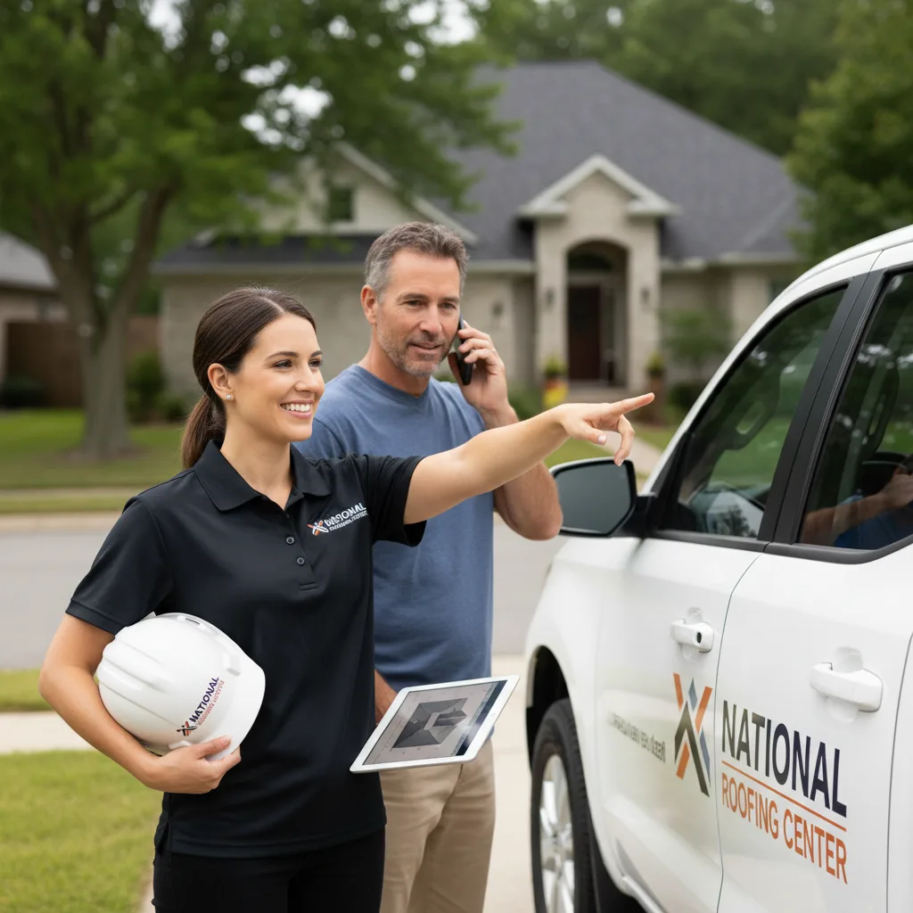 National Roofing Center customer support in Leipsic
